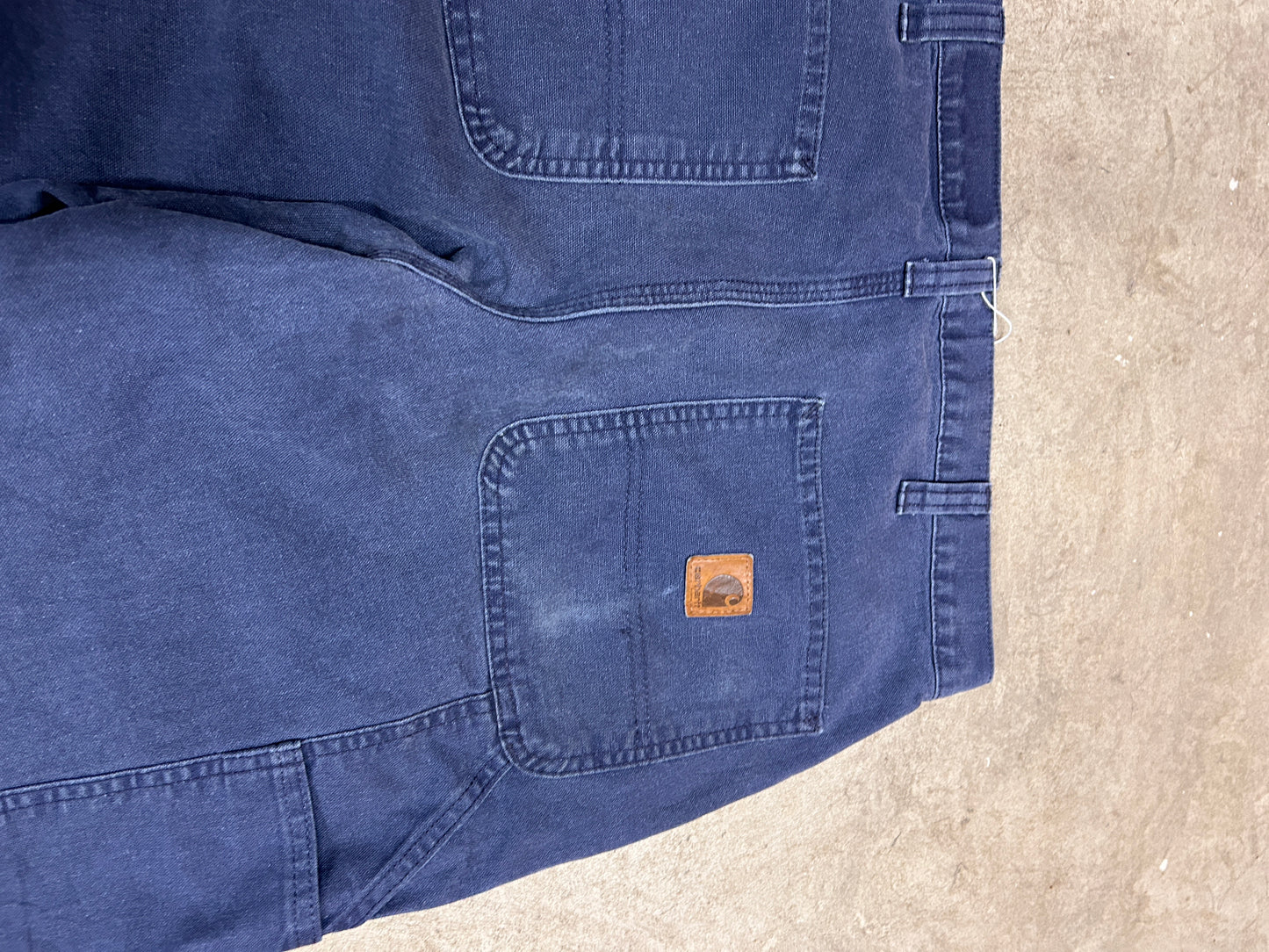 Vintage Carhartt Dungaree Fit Blue Pant - W32 x L32