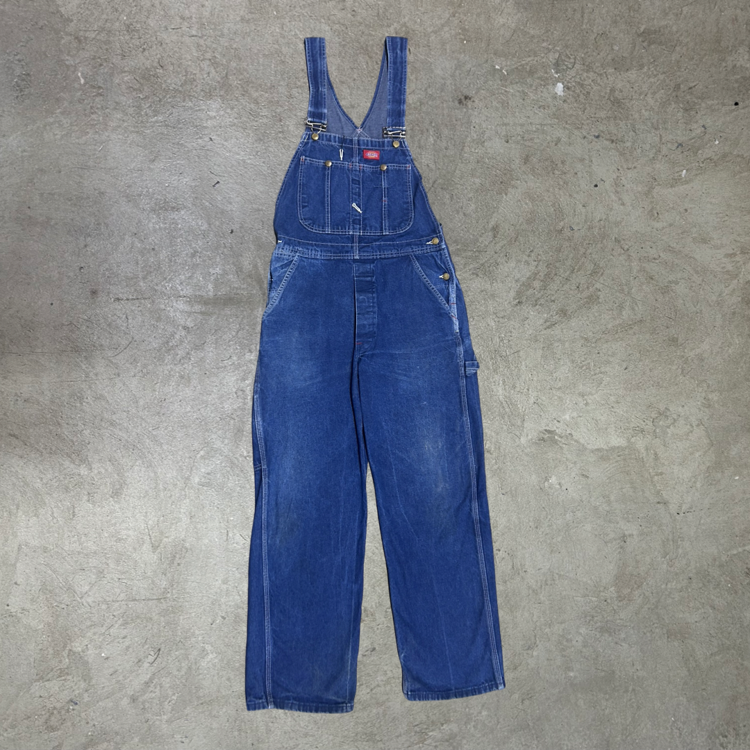 Vintage Dickies Denim Dungaree W33 x L32