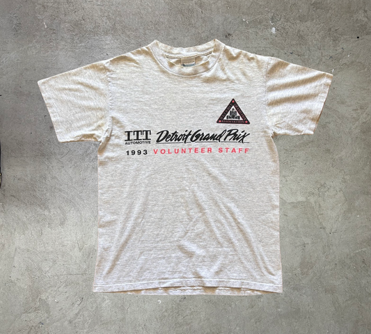 Vintage Single Stitch Motorsport T-Shirt - M