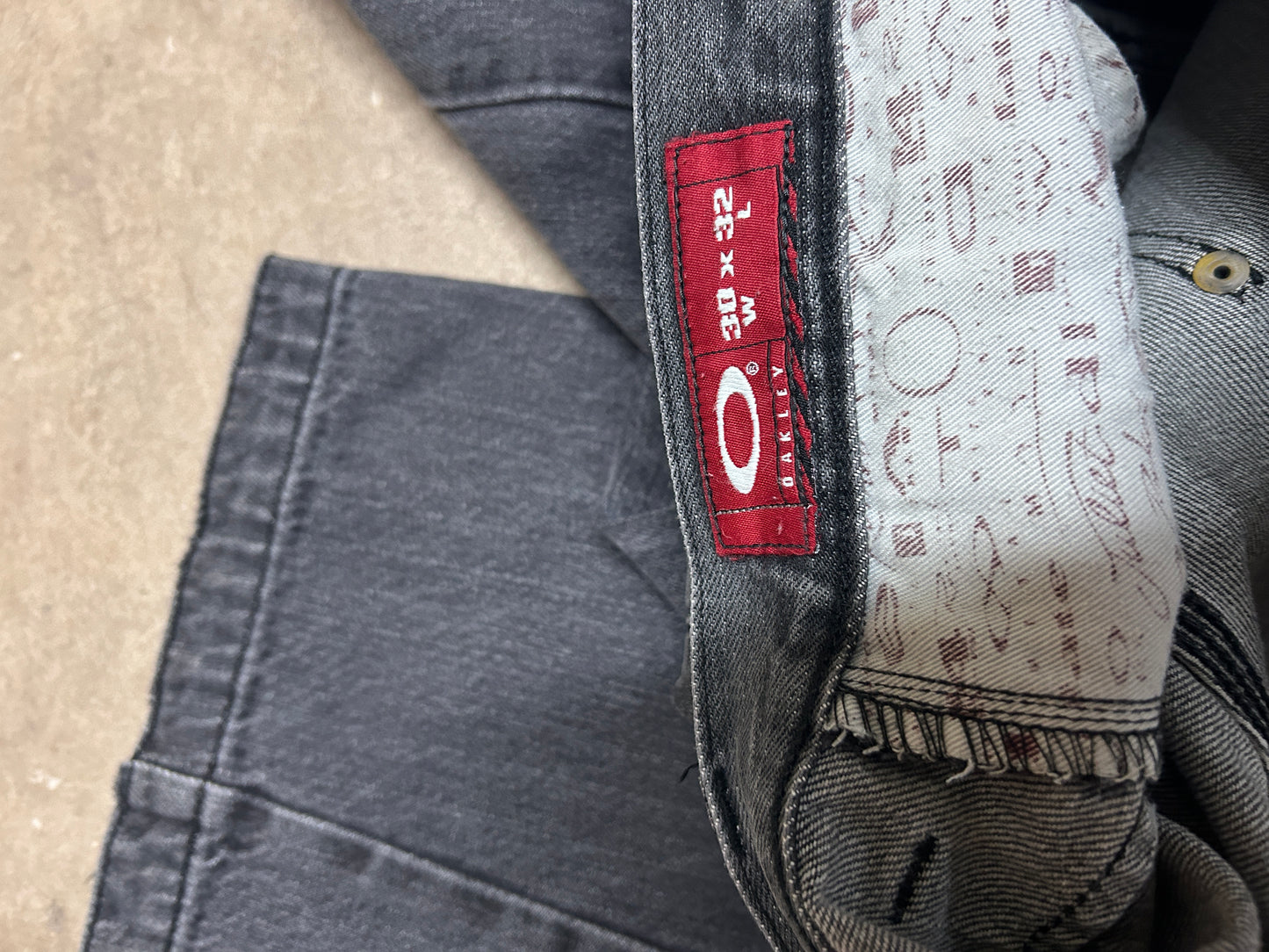 Vintage Oakley Baggy Denim Jeans - W30 x L32