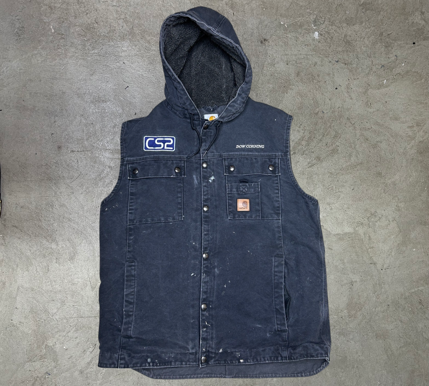 Vintage Carhartt Multi Pocket Vest - L