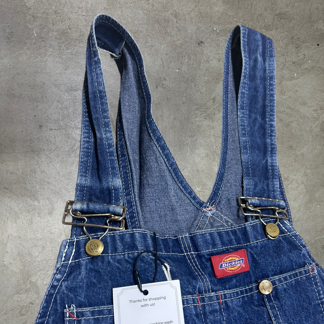 Vintage Dickies Denim Dungaree W33 x L32