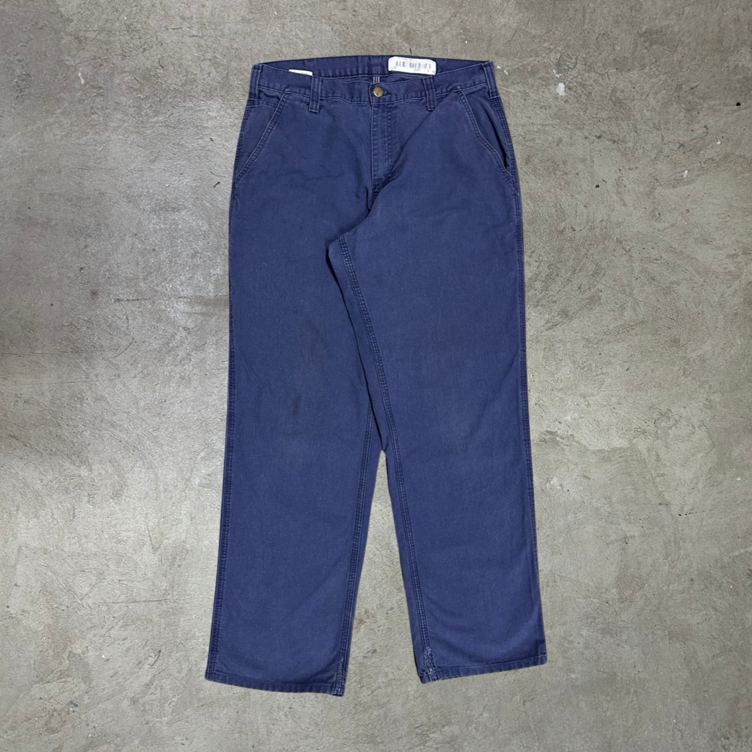 Vintage Carhartt Dungaree Fit Blue Pant - W32 x L32