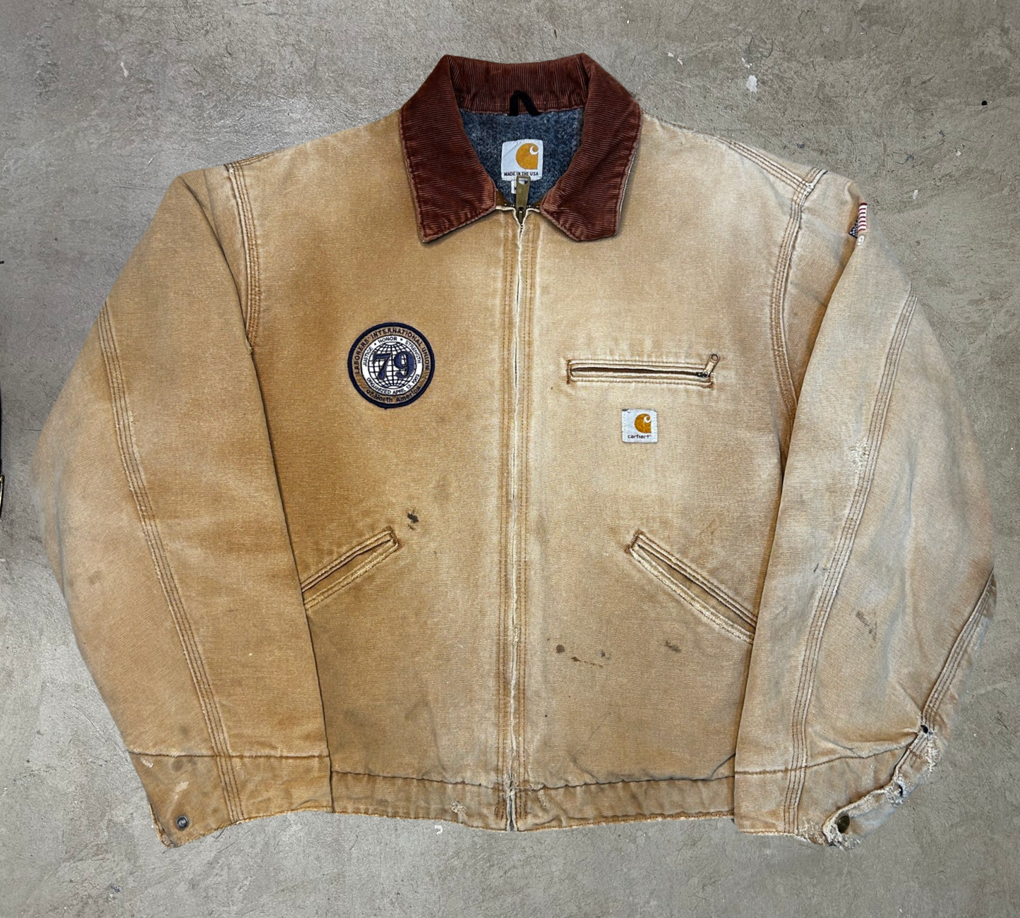 Vintage Carhartt J001 Detroit Jacket - XL