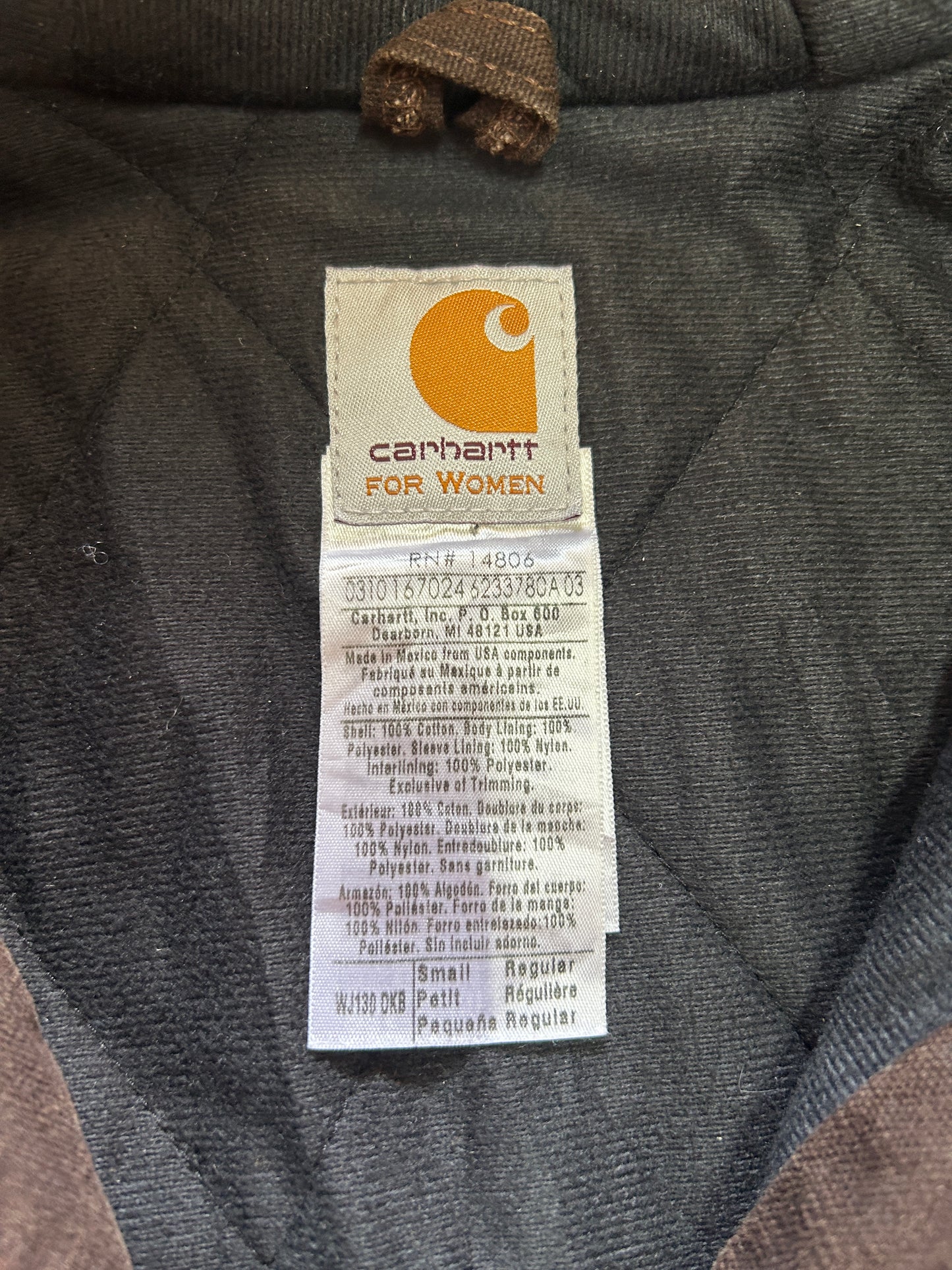 Vintage Carhartt WJ130 Active Jacket - Small