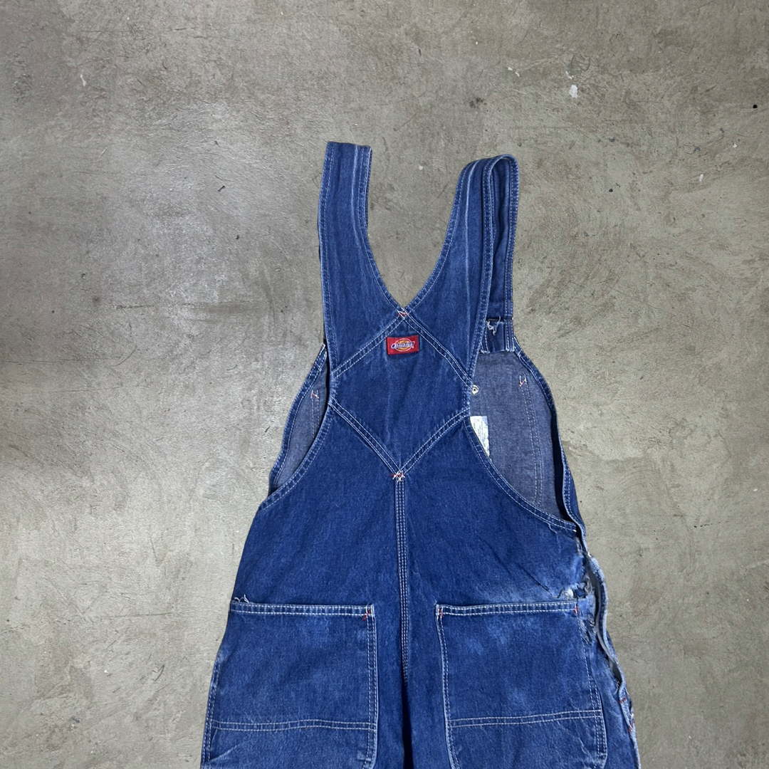 Vintage Dickies Denim Dungaree W33 x L32