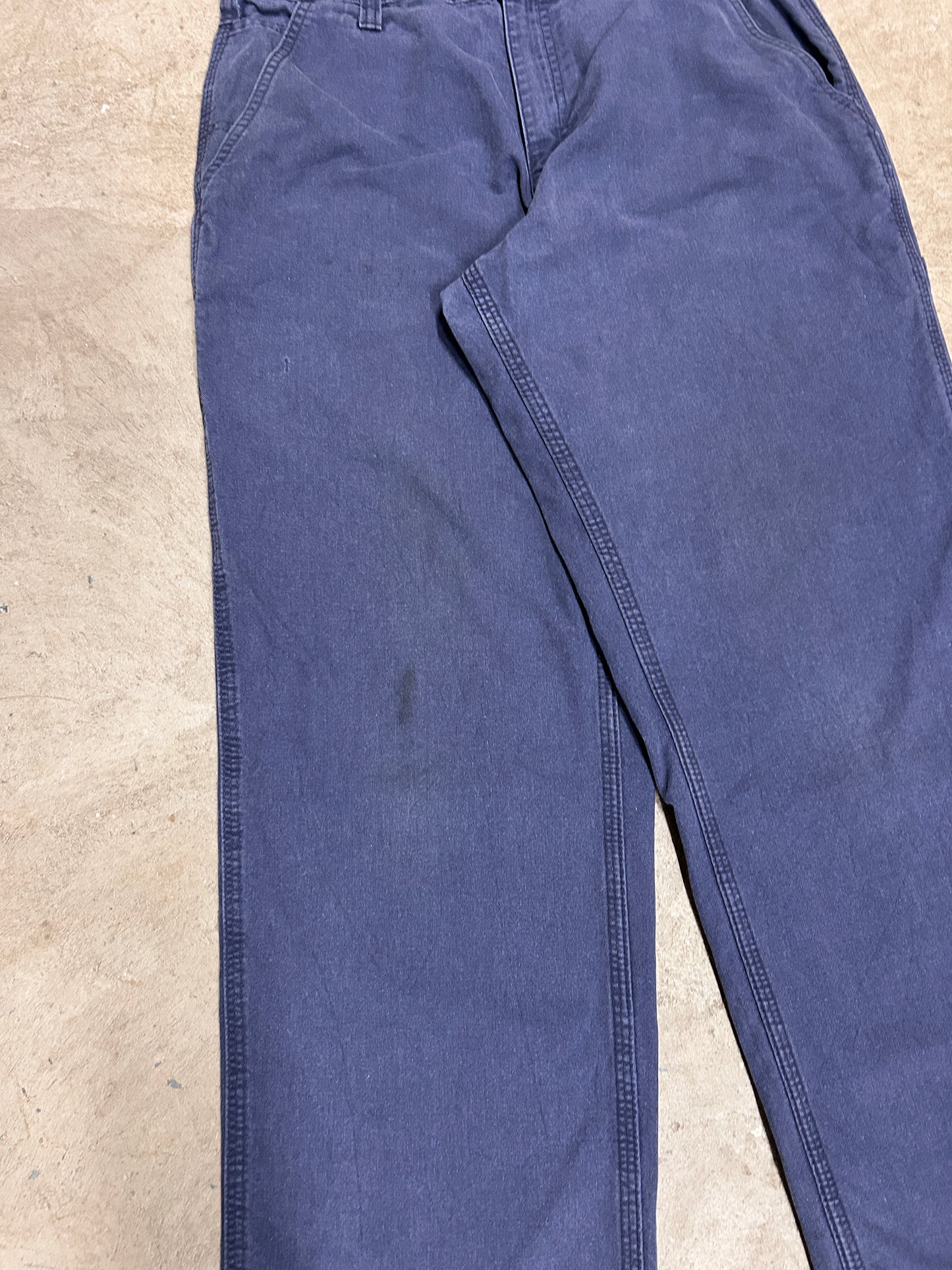 Vintage Carhartt Dungaree Fit Blue Pant - W32 x L32