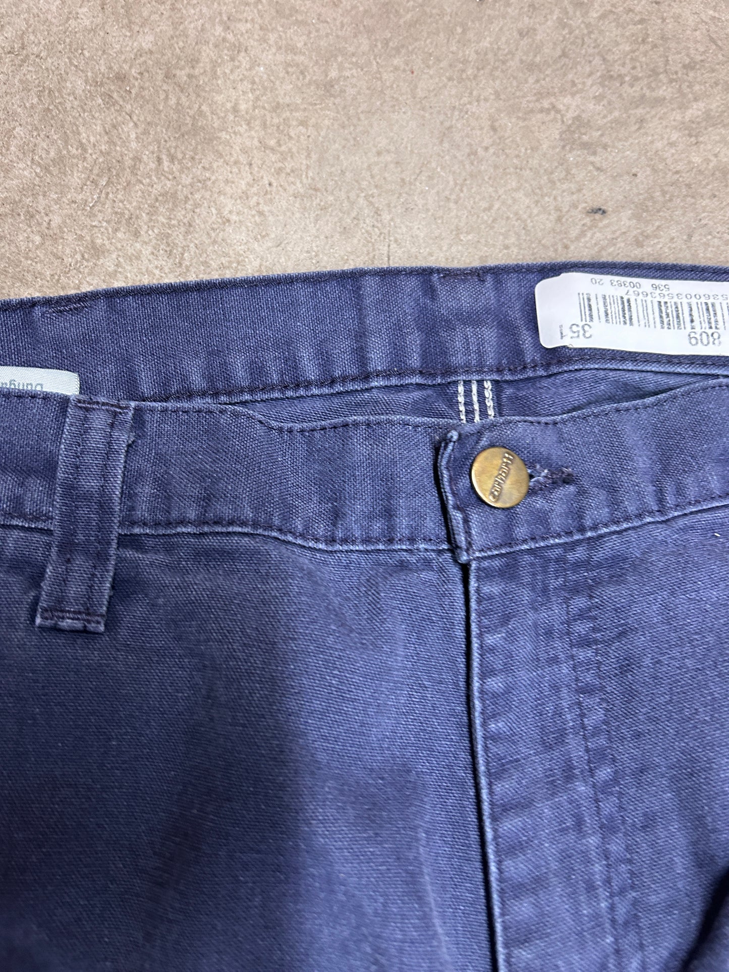 Vintage Carhartt Dungaree Fit Blue Pant - W32 x L32