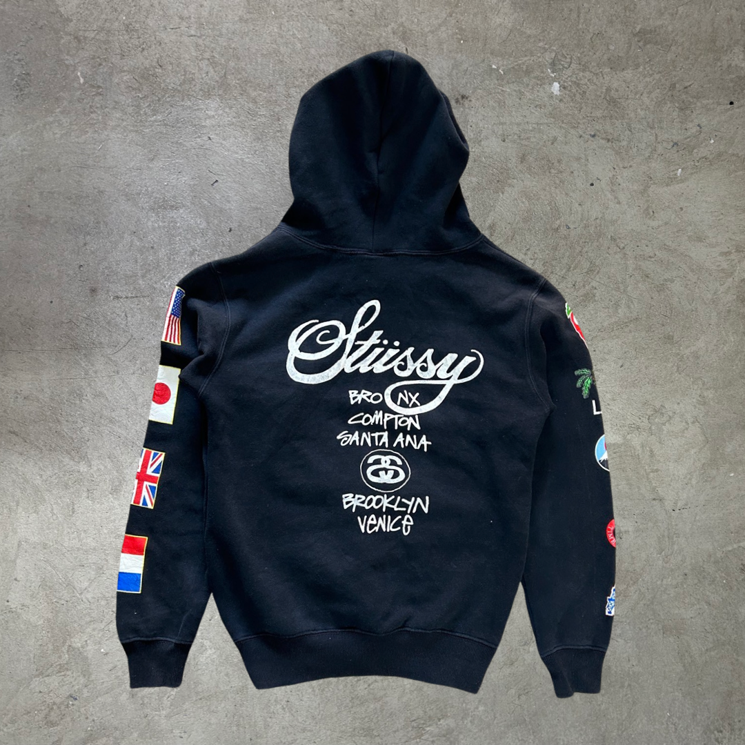 Vintage Stussy Hoodie - M