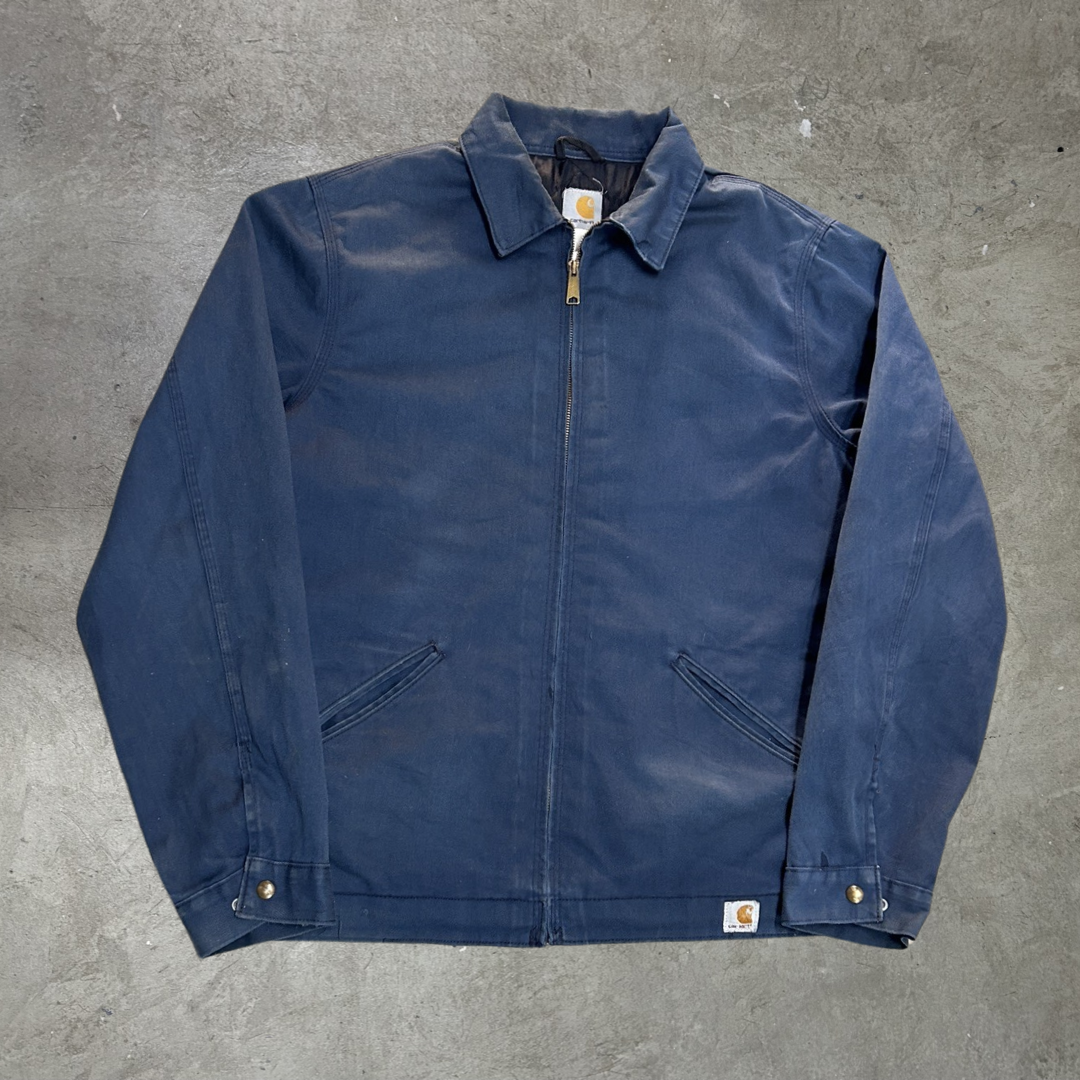 Vintage 90s Carhartt Jacket Blue - XL